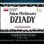 Niebieski Czarny i Bialy Minimalistyczny Nowoczesny Elegancki Ilustracyjny Noc Muzeow Plakat